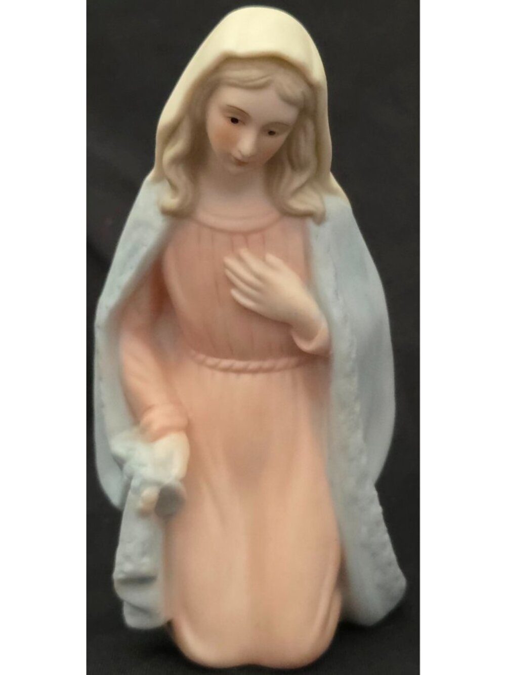 Lefton Spirit of Bethlehem VIRGIN MARY pastel Christmas Nativity figurine 03915
